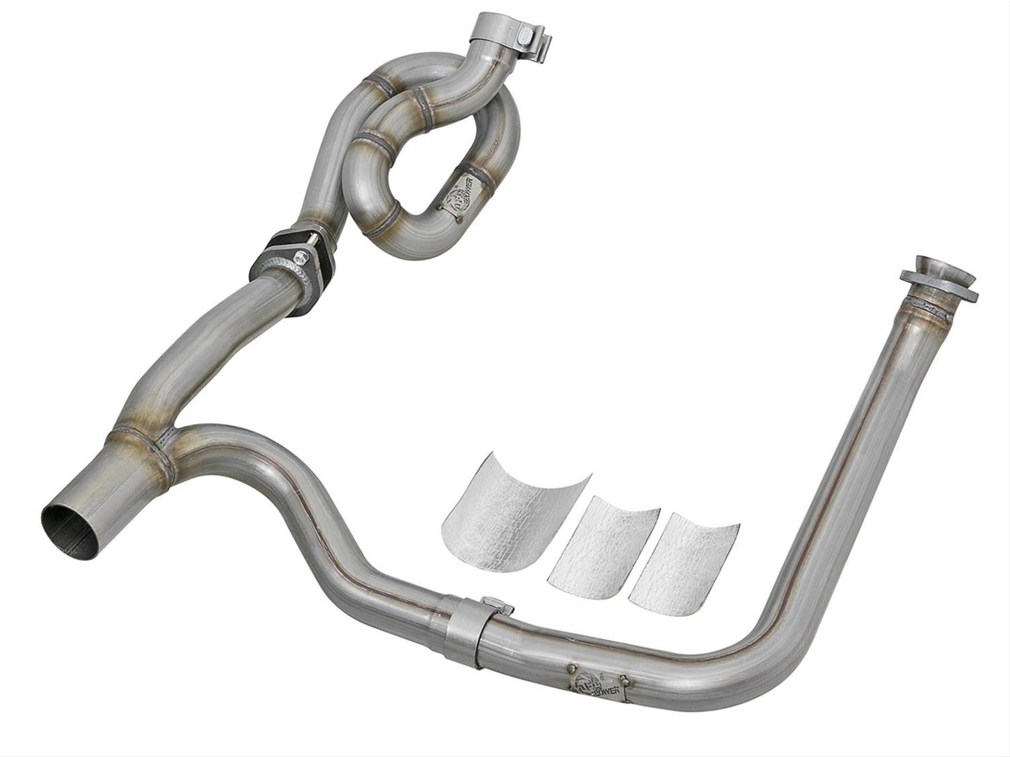 AFE Power 48-46207-PK aFe Twisted Steel Y-Pipes | Atech Motorsports