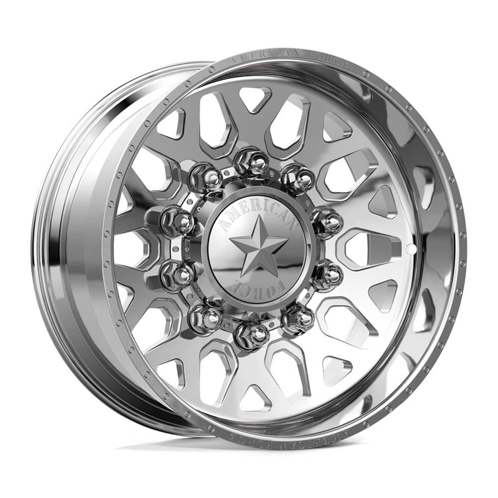 American Force Quake CCBR8 Series Polished Wheels 30x16