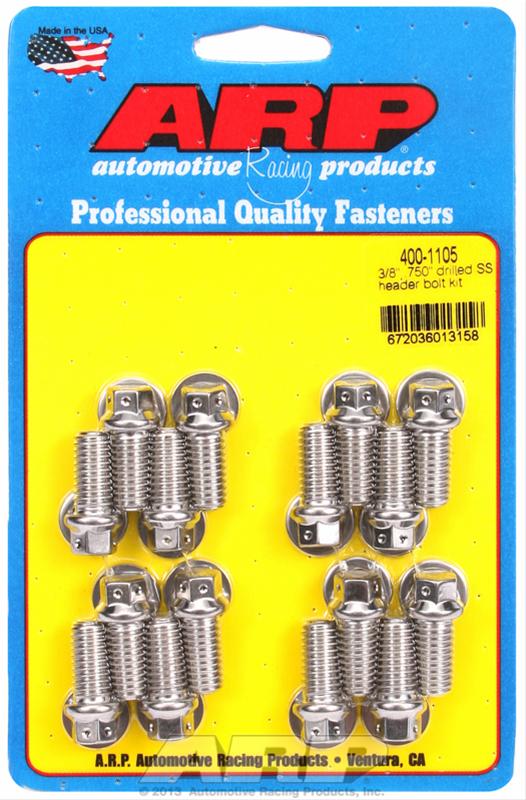 ARP 400-1105 ARP Stainless Steel Header Bolts | Atech Motorsports