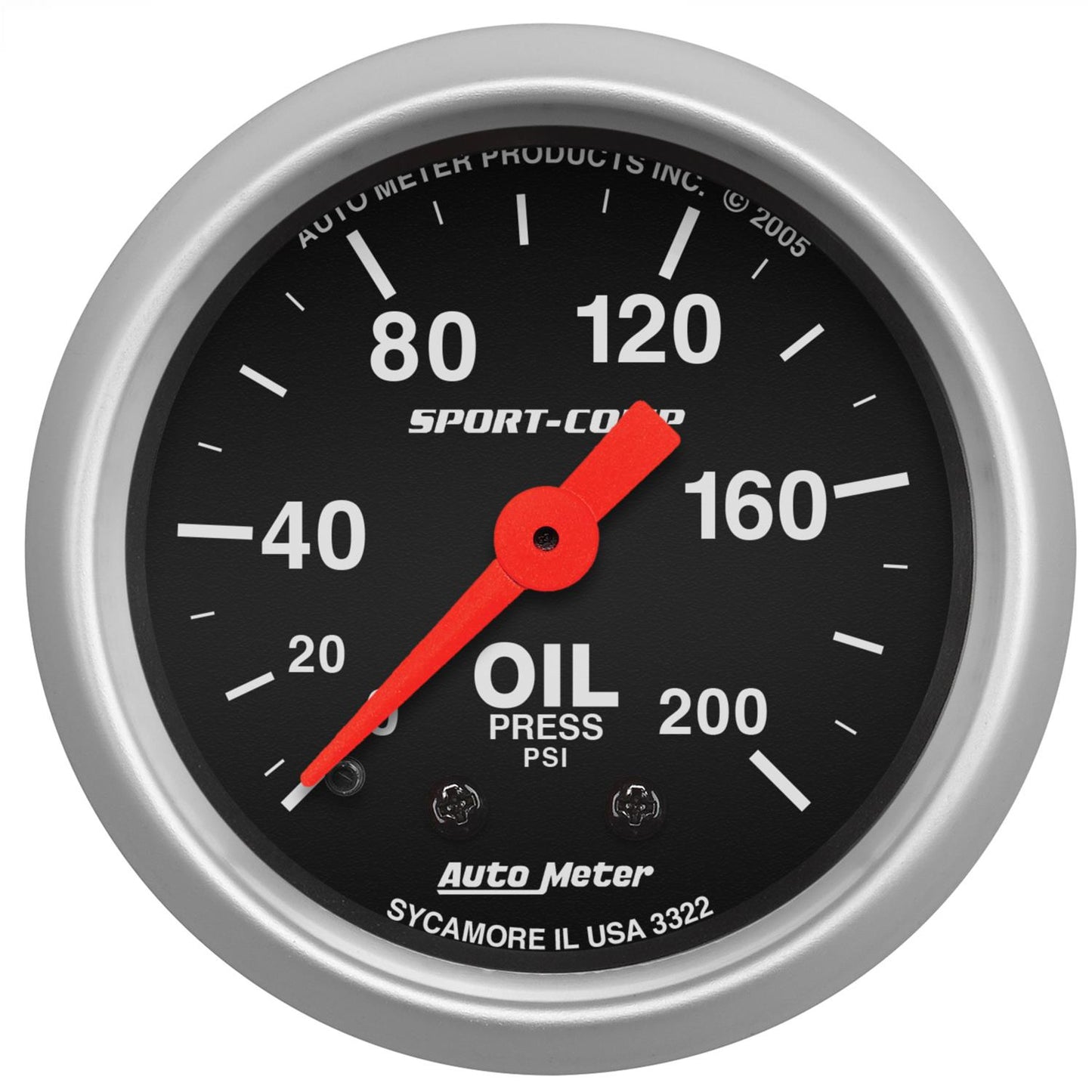 TD GAUG OIL PRESSURE 2 1/16