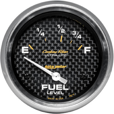 AutoMeter 4815 AutoMeter Carbon Fiber Ultra-Lite Analog Gauges