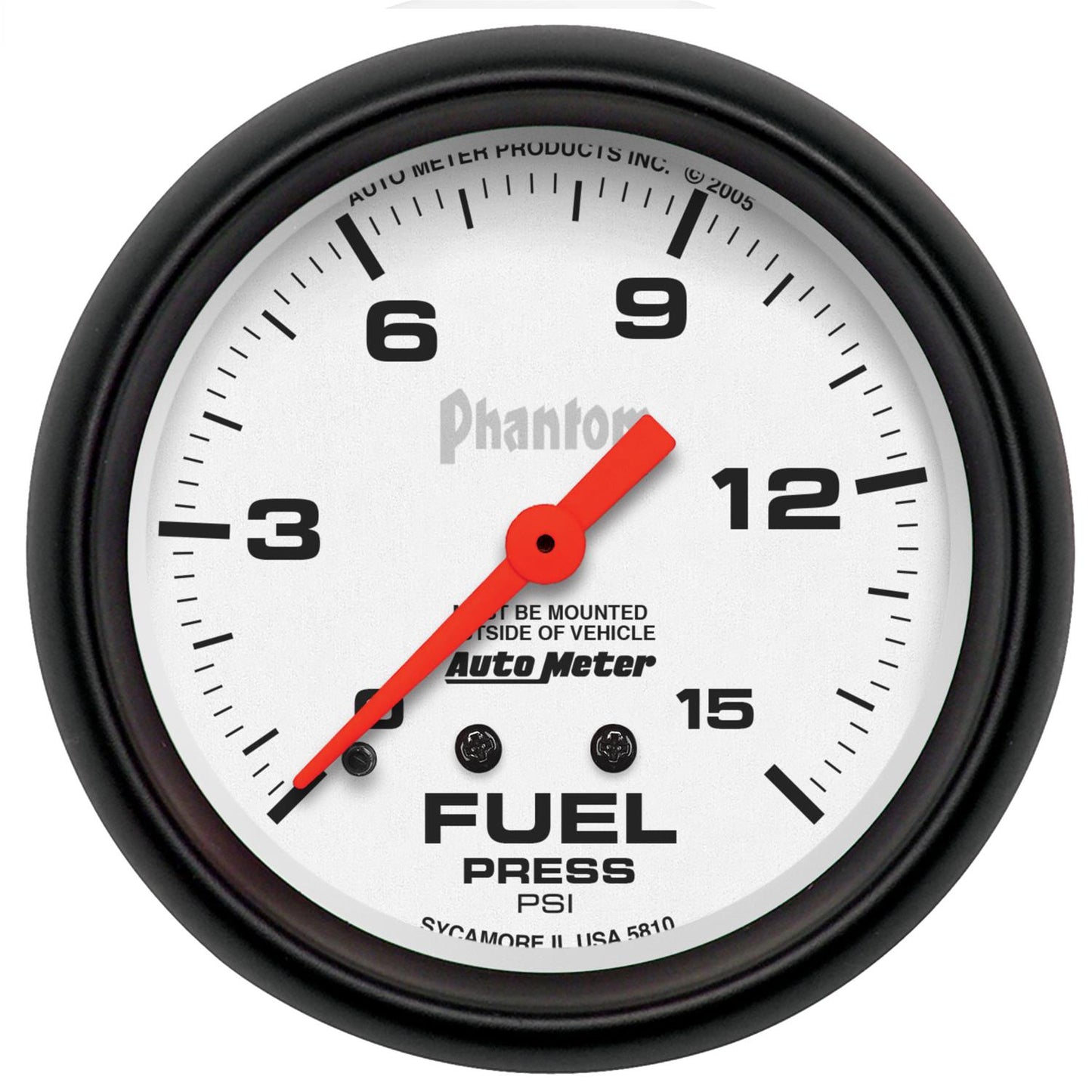 TD GAUG FUEL PRESSURE 2 5/8