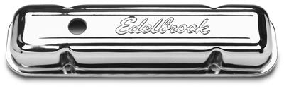 Edelbrock Signature Series Chrome Valve Covers