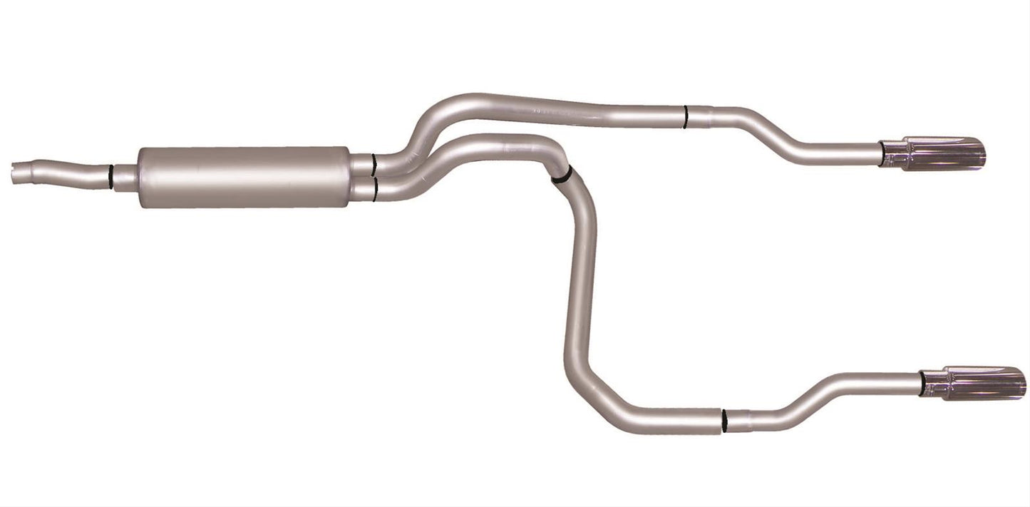 Gibson Performance Exhaust 66511 Gibson Split Rear Exhaust Systems