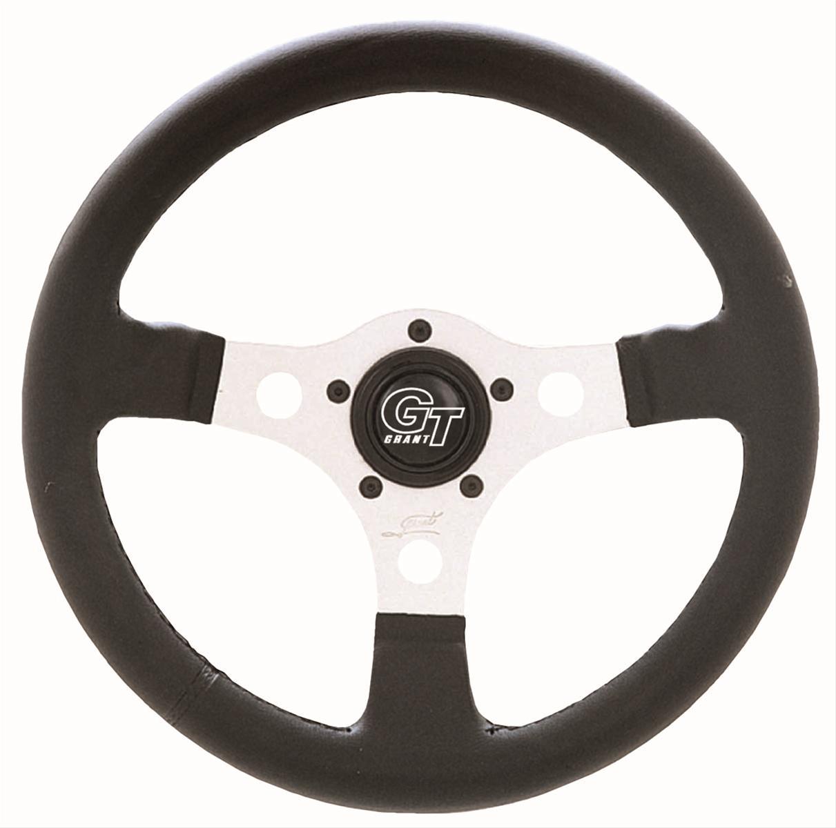 STEER WH FORM GT BLK/SLVR SPOK