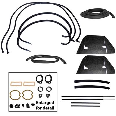 SoffSeal SS-KIT217 Soffseal Weatherstrip Kits