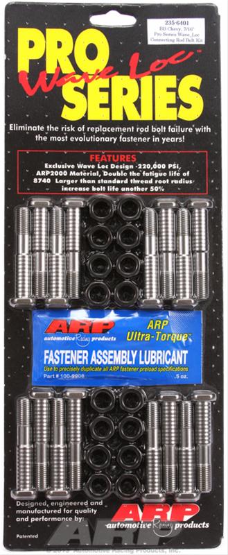 ARP 235-6401 ARP Pro Series Wave-Loc Rod Bolts