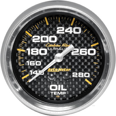 AutoMeter 4841 AutoMeter Carbon Fiber Ultra-Lite Analog Gauges