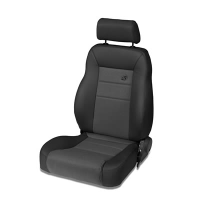 Bestop TrailMax II Pro Black Denim Fabric Seat 3946115