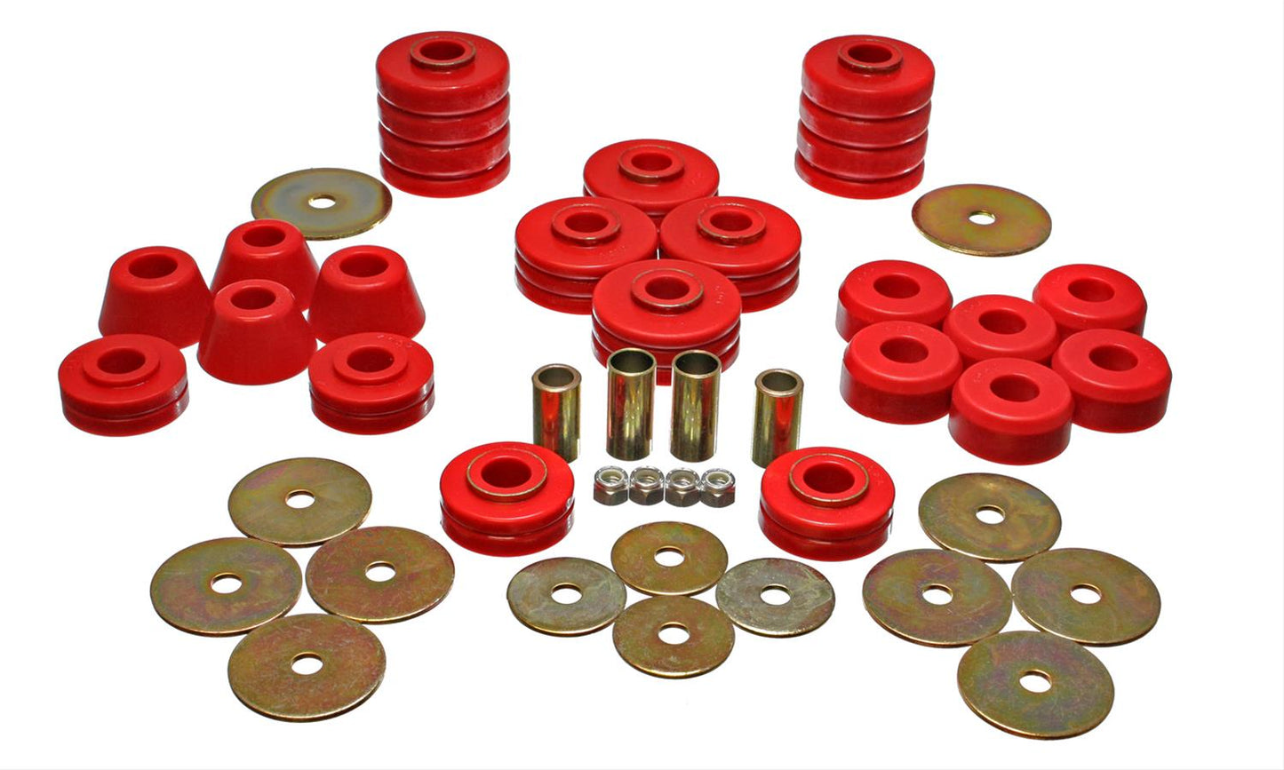 Energy Suspension 3.4105R Energy Suspension Body Mount Bushings