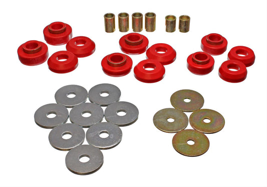 Energy Suspension 3.4129R Energy Suspension Body Mount Bushings