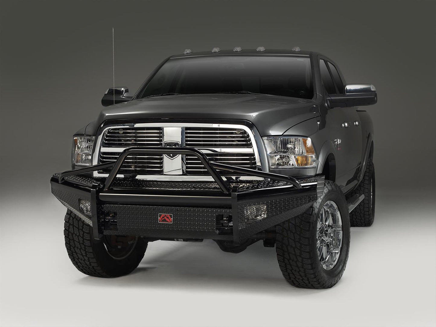 Fab Fours Black Steel Pre-Runner Front Bumpers DR10-S2962-1