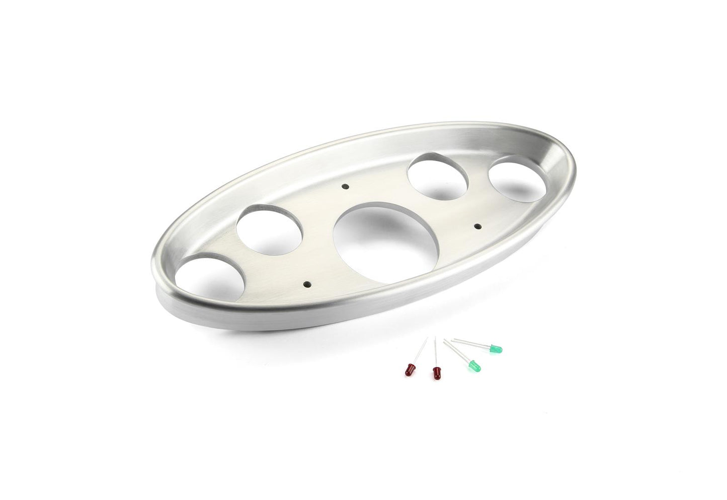 Lokar BDI-9103 Lokar Billet Aluminum Oval Gauge Panel Dash Inserts
