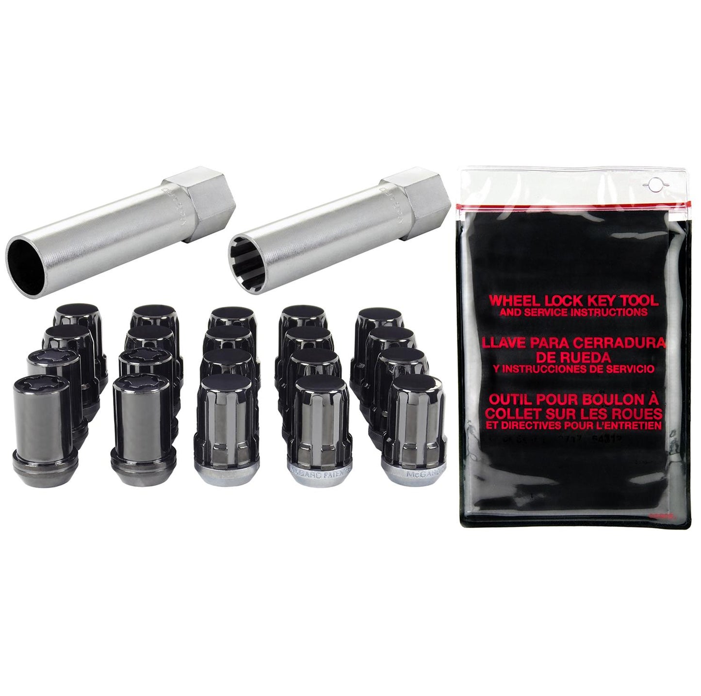 McGard 65557BK McGard Spline Drive Lug Nut Installation Kits