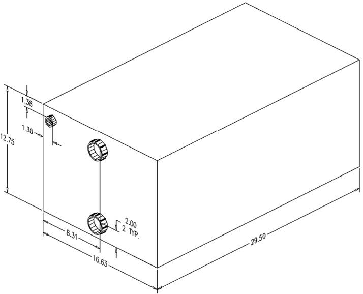 Moeller 41225 Moeller Marine Waste Tanks | Atech Motorsports
