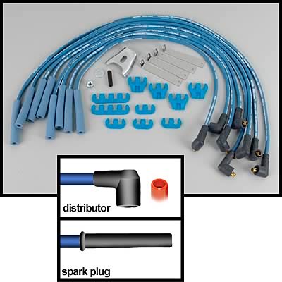 Moroso 72753 Moroso Street Dress-Up Spark Plug Wire Kits